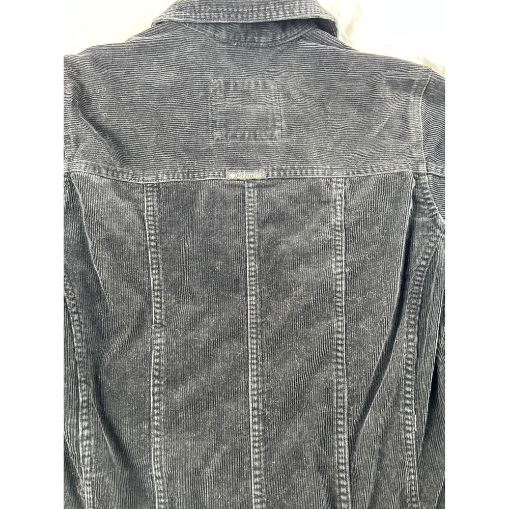 VTG Columbia Blues Womens Black Corduroy Button Up Jacket Size small - Picture 5 of 7